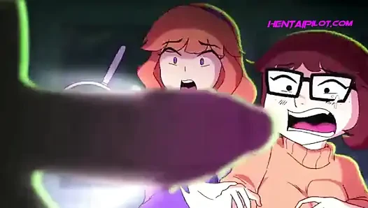 Daphne и Velma из Scooby Doo в привидениях - Мультфильм