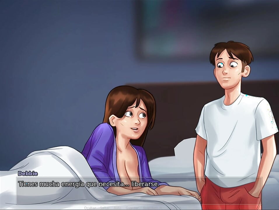 A very lucky guy fucking all the mature girls - summertime saga