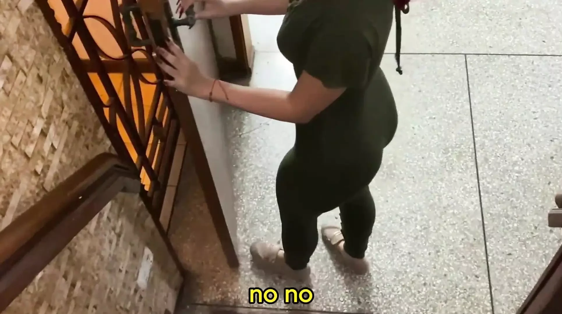 My stepdaughter comes home from the party and I manage to convince her to suck my cock