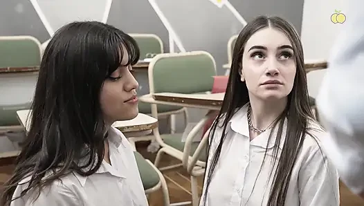 Instituto Limón Chapter 1 the Mathematics Teacher Teaches Two Classmates to Share in a Very Particular Way