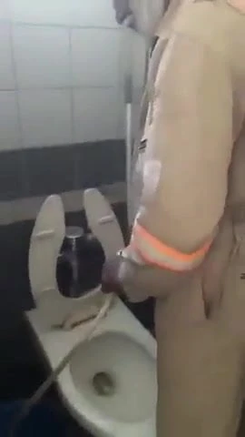 daddy jerking old working public