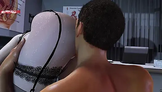 Pixel Priestess dengan pesona terlarang- hentai animasi 3D