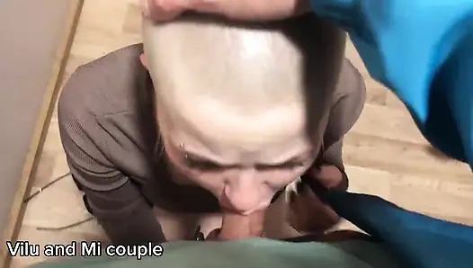 Pounding Vilu Vidish in the Public Toilet