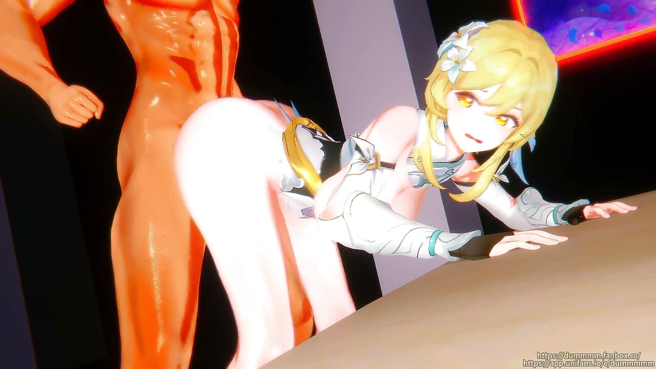 Genshin Impact - lumine erótica bbc sexo - animaciones hentai en 3d