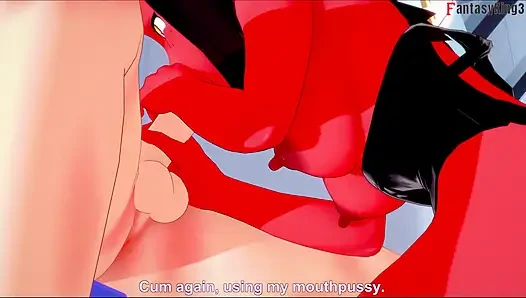 Seks panas meru si bikini succubus
