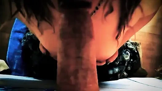 Mengisap kontol tidak gay yang santai