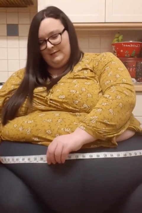 SSBBW sat down measurements inches huge