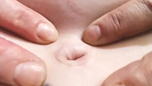 Close up Deep Belly Button
