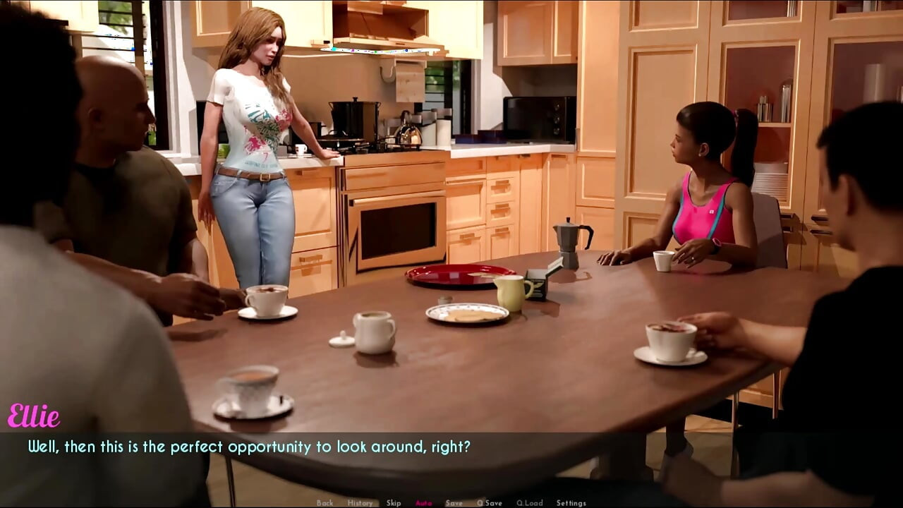 Awam - hari ke-2 - aku menggoda para penggerak dengan toketku