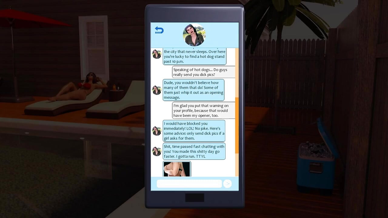 Být Dik 0.4.0 část 39 Chatting s učitelem hratelnost od Loveskysan69