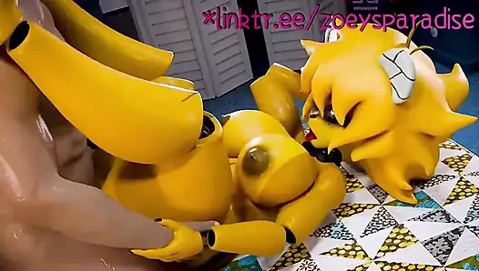 Golden Frenni enters your room to drain you dry