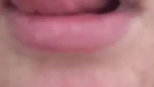Cum on my lips