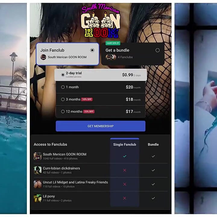 South Merican Goon -huone