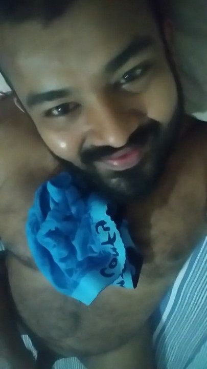 Very horny  hairy sexy shy indian boy doing dirty things during webcam | Clip 1