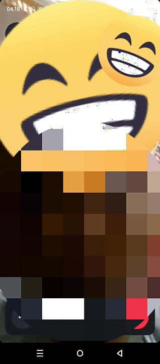 Panggilan video sama mantan istriku dia lagi sange