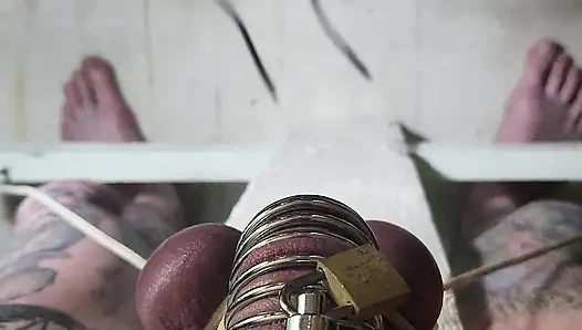 Goode Girl Unholy Crucifix Ballbusting Pt3