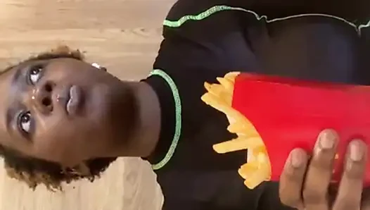 Public McDonald's Mukbang