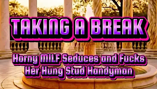 Geile MILF fickt ihren gut bestückten handwerker