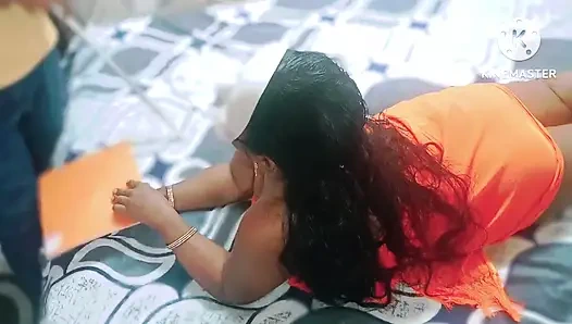 Step Father Punished Her Step Daughter for Getting Low Marks on Exam - Full Tamil Audio with Real Lustful Moaning