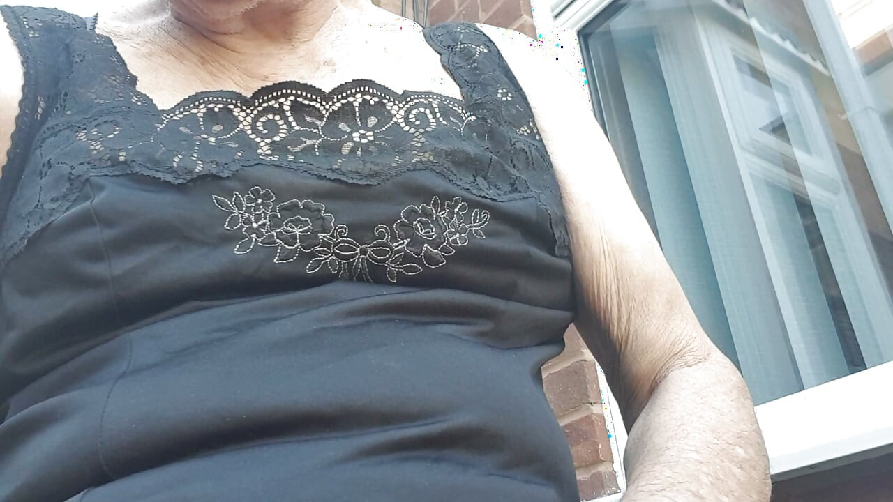 Black underskirt