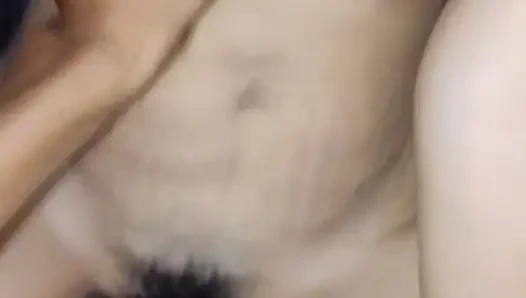 Gairah berhubungan seks dengan teman Asia yang cantik