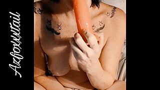 dildo sucking fun