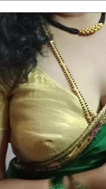 Thrilling moment from "Mumbai Marathi Bhabhi Give Hand Job and Shaving Service to her neighbour Part 1"