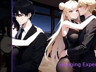 Swinging Experience: Hentai Sex Story for Couples - Episódio 1