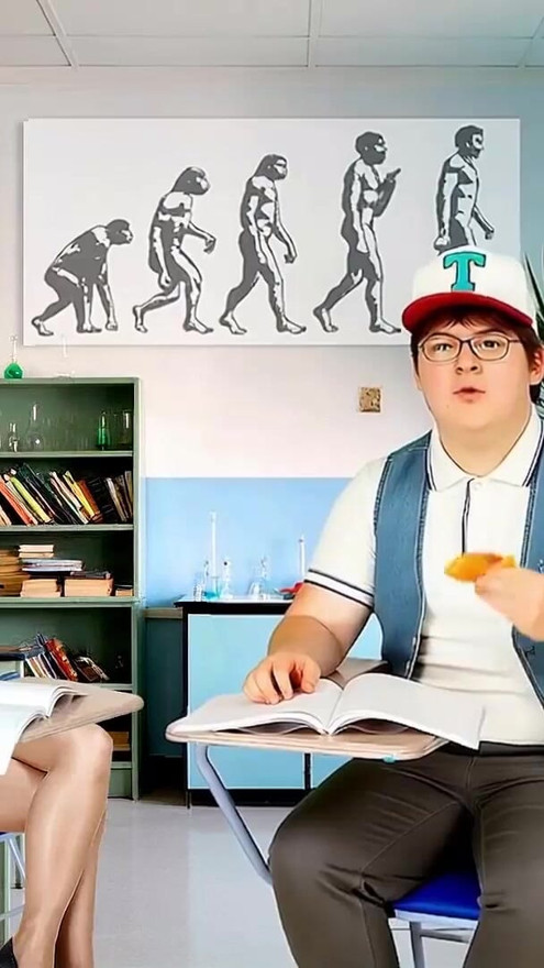 TORCELINI. School. Biology lesson 7. Teacher Wixter. SFW | Clip 1