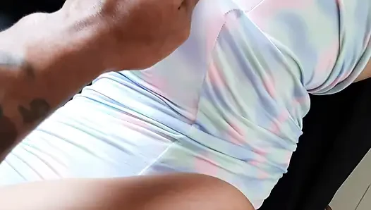 Homemade sex with a mature big tits