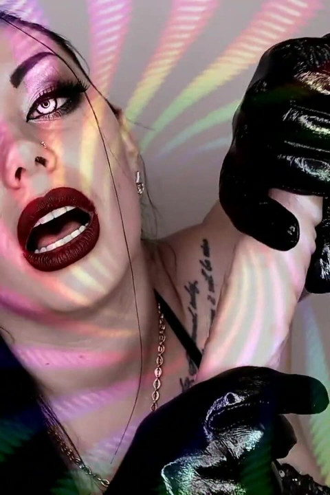 My shiny gloves own you! Strong mind fuck & JOI
