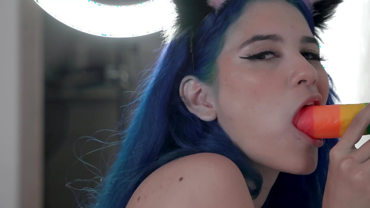 Min Galilea Kawaii teeny masturbation