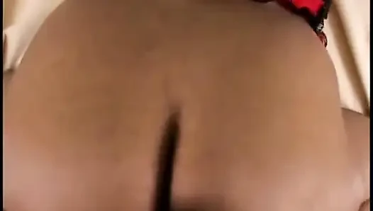 Chubby black chick takes a hard cock up her hairy pussy