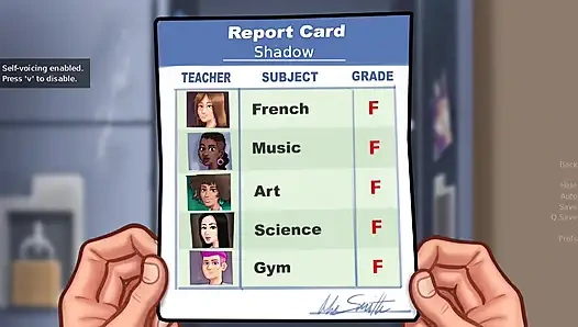 Летняя сага, 1-й день в колледже