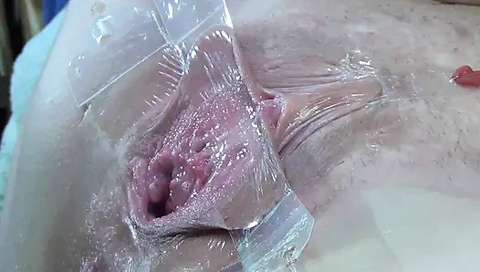 1 menjilati vagina menyebar jauh dari sangat dekat