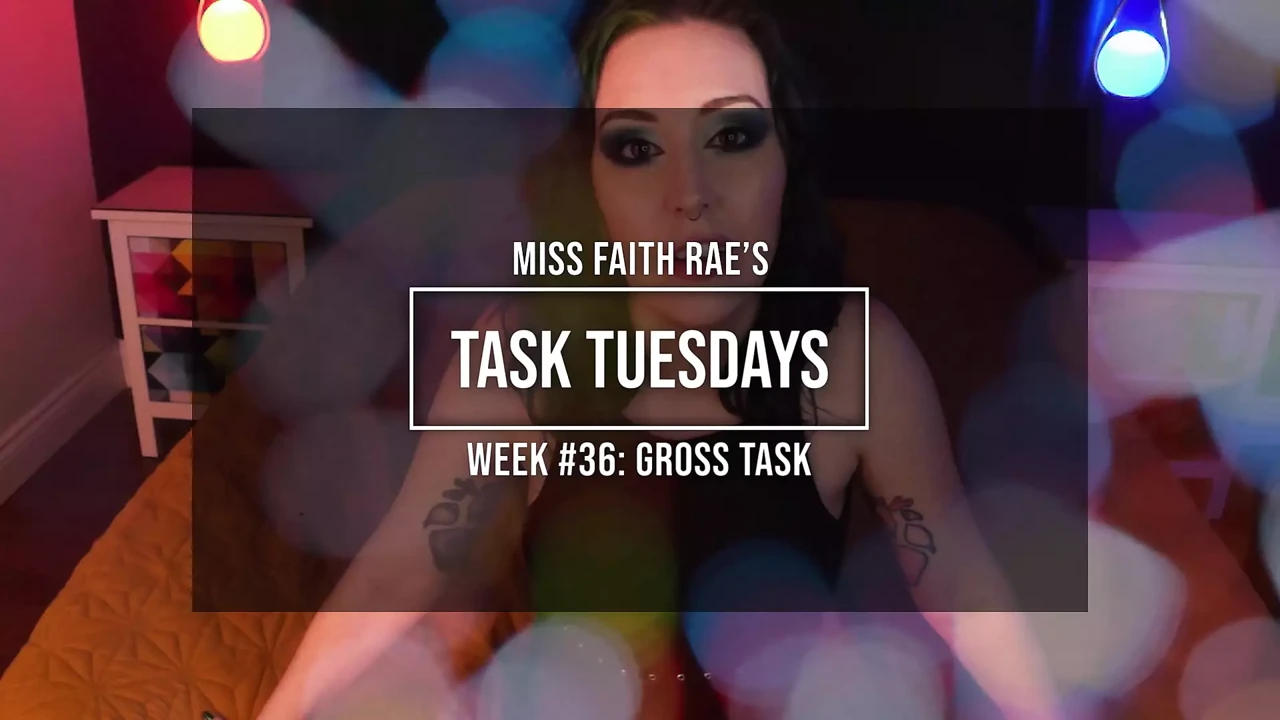A Crusty Task for Nasty Losers - Miss Faith Rae's Femdom Audio Humiliating, Disgusting and Depraved Sub Instructions