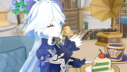 Genshin Impact - Furina X Aether Passionate Sex - 3D Hentai Animation