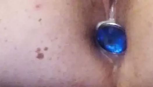Göt tıkacı 🤤 ile dildo
