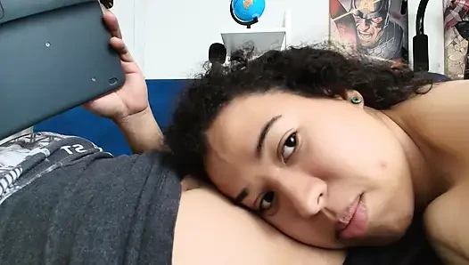 I really like my friend's big pink tits
