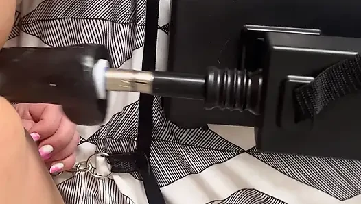 Halsfick und blowjob gefesselt - BDSM