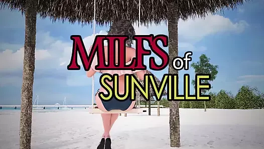Milfs z Sunville # 39 - Johannes i panie spędzają dzień na plaży ...