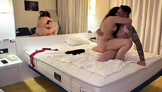 We met your shy Turkish girl from university in her hotel room