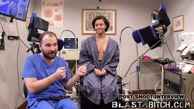 Patient Rebel Wyatt's Pussy Gets Blasted With Cum By Doctor