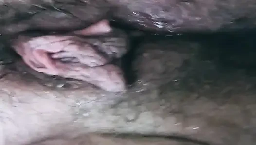 Squirting Stepmommy Getting a Little Help