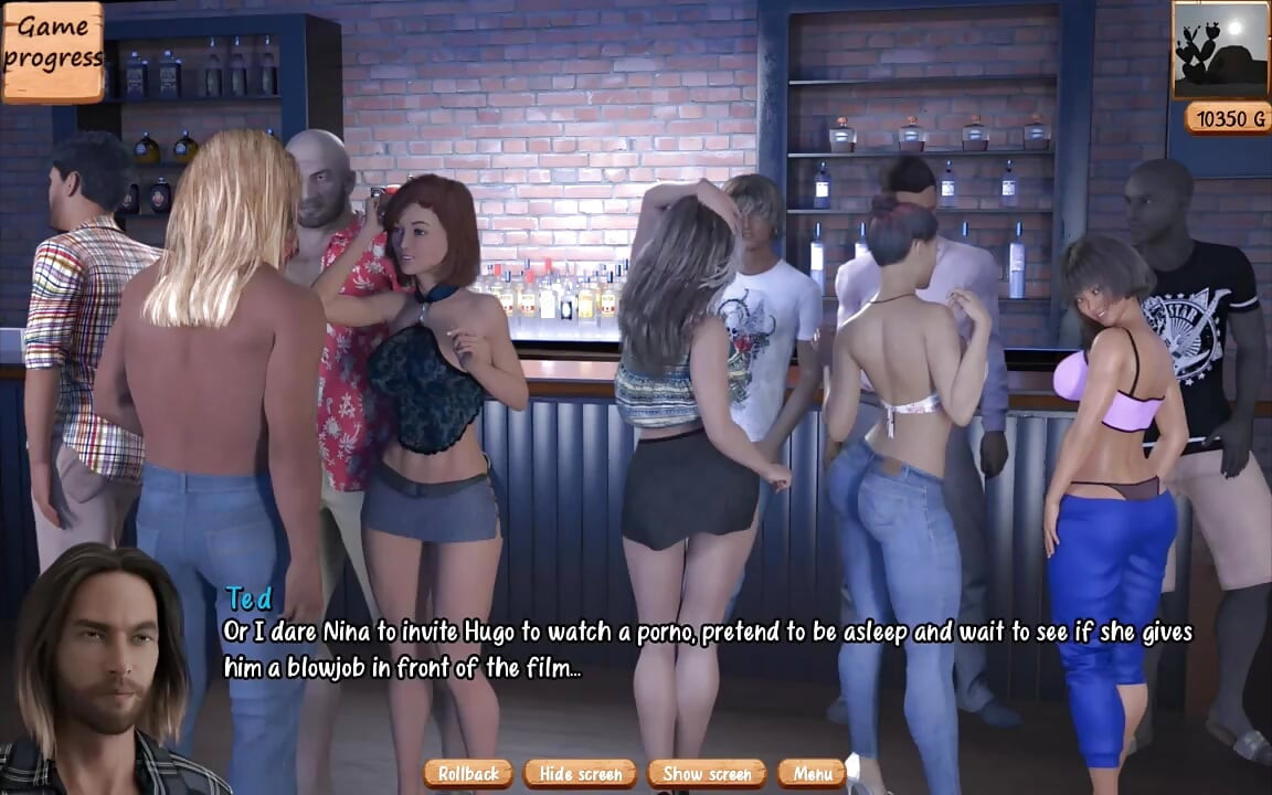 The Motel Gameplay (ntr Route) Hot Wife Fantasizes About Fucking a Stud