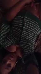 Masturbating