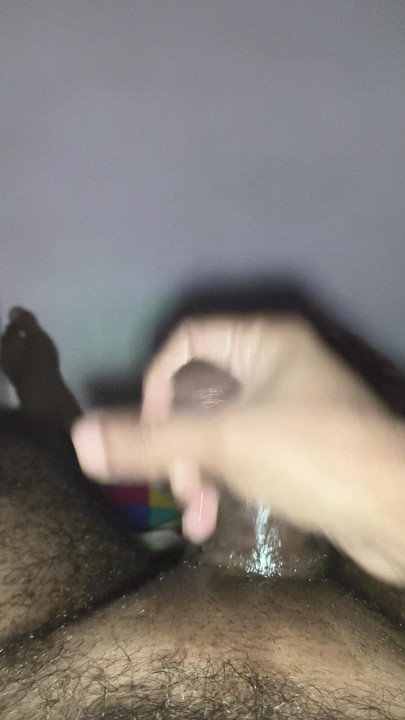 Oil massage to virgin dick