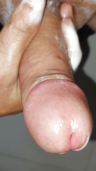 Stepdad and stepsister give me handjob in bathroom