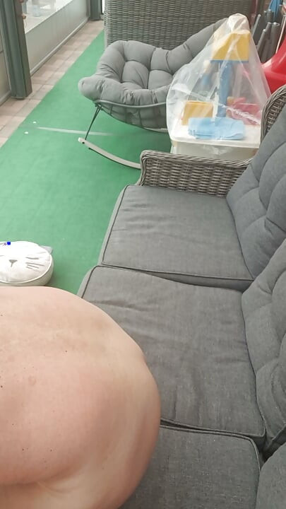 EXHIBITIONIST DADDY ANAL TOY JERKING SEXSHOW CUMSHOT