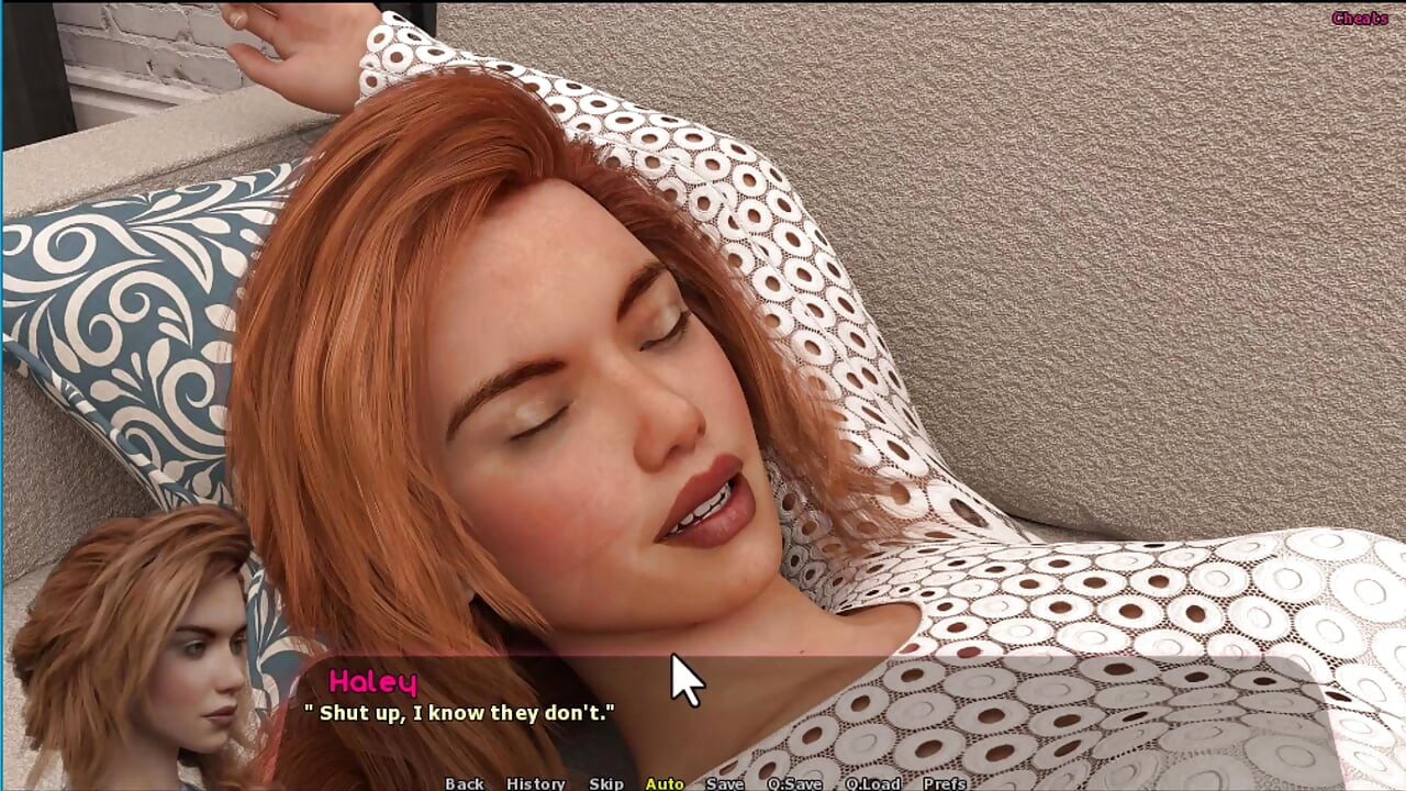 Haley Story #7 - Haley couldn't say no to the dick in bed...Diane Fucked Johannes in the living room